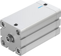 Siłownik kompaktowy ISO 21287 dwustronnego działania ADN-2"-3"-I-P-A (557136) serii ADN - Festo