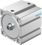 Siłownik kompaktowy ISO 21287 dwustronnego działania ADN-S-63-15-I-P-A-F1A (8142919) serii ADN-S - Festo