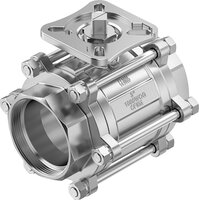 Zawór kulowy VZBE-3-WA-63-T-2-F0710-V15V15 (8089047) serii VZBE - Festo