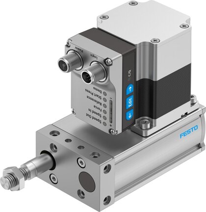 Zespół siłownika elektrycznego EPCE-TB-60-30-FL-MF-ST-M-H1-PLK-AA (8102168) serii EPCE - Festo