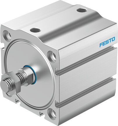 Siłownik kompaktowy ISO 21287 dwustronnego działania ADN-S-63-5-A-P-A (8092130) serii ADN-S - Festo