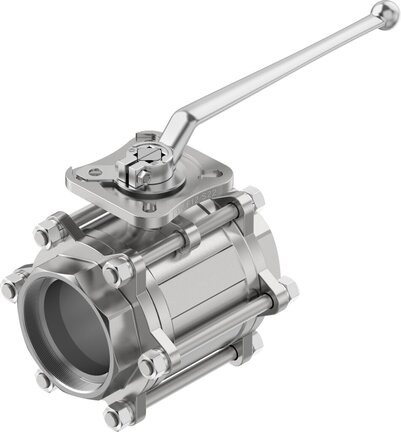 Zawór kulowy VZBE-4-WA-63-T-2-F1012-M-V15V15 (8089065) serii VZBE - Festo
