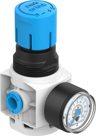 Regulator ciśnienia MS2-LR-QS6-D6-AR-BAR-B (8086638) serii MS2 - Festo
