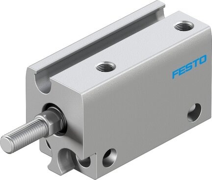 Siłownik kompaktowy ISO 21287 dwustronnego działania ADN-S-6-10-A-A-F1A (8142516) serii ADN-S - Festo