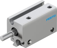 Siłownik kompaktowy ISO 21287 dwustronnego działania ADN-S-6-10-A-A-F1A (8142516) serii ADN-S - Festo