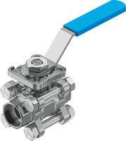 Zawór kulowy VZBE-1/2-WA-63-T-2-F0304-M-V15V15 (8089057) serii VZBE - Festo