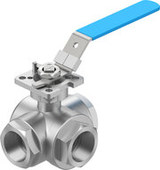 Zawór kulowy VZBE-11/2-T-63-F-3T-F0507-M-V15V15 (8096957) serii VZBE - Festo