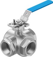 Zawór kulowy VZBE-2-T-63-F-3T-F0507-M-V15V15 (8096958) serii VZBE - Festo