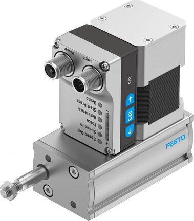 Zespół siłownika elektrycznego EPCE-TB-45-30-FL-ST-M-H1-PLK-AA (8101541) serii EPCE - Festo