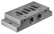 Pojedyncza płyta przyłączeniowa NAS-1-4A-ISO (546039) serii NAS - Festo