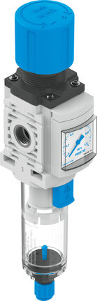 Filtr-regulator ciśnienia MS4-LFR-1/4-D6-E-P-M-AG-MPA-B (8098254) serii MS4 - Festo