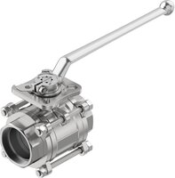Zawór kulowy VZBE-21/2-WA-63-T-2-F0710-M-V15V15 (8089063) serii VZBE - Festo