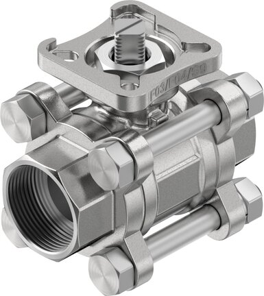 Zawór kulowy VZBE-3/4-WA-63-T-2-F0304-V15V15 (8089041) serii VZBE - Festo