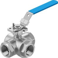 Zawór kulowy VZBE-11/4-T-63-F-3T-F05-M-V15V15 (8096956) serii VZBE - Festo