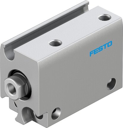 Siłownik kompaktowy ISO 21287 dwustronnego działania ADN-S-10-10-I-A-F1A (8142521) serii ADN-S - Festo
