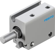 Siłownik kompaktowy ISO 21287 dwustronnego działania ADN-S-10-10-A-F1A (8142523) serii ADN-S - Festo