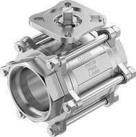 Zawór kulowy VZBE-4-WA-63-T-2-F1012-V15V15 (8089048) serii VZBE - Festo