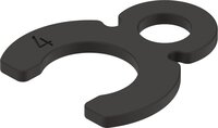 Zacisk zabezpieczający NPAP-QE-S-Q4-P10 (8113228) serii NPAP - Festo