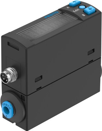 Czujnik przepływu SFAH-1B-Q4S-PNLK-PNVBA-M8 (8158413) serii SFAH - Festo