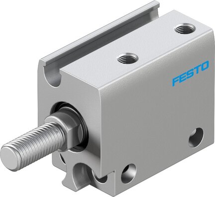 Siłownik kompaktowy ISO 21287 dwustronnego działania ADN-S-10-5-A-A-F1A (8142517) serii ADN-S - Festo