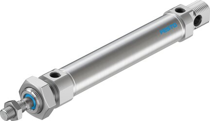Siłownik okrągły ISO 6432 dwustronnego działania DSNU-1"-4"-PPV-A (546417) serii DSNU - Festo