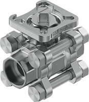 Zawór kulowy VZBE-1/2-WA-63-T-2-F0304-V15V15 (8089040) serii VZBE - Festo