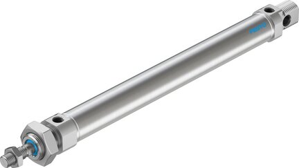 Siłownik okrągły ISO 6432 dwustronnego działania DSNU-1"-8"-PPV-A (546420) serii DSNU - Festo