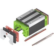 Uszczelnienie HG30C do modyfikacji zabezpieczenia przeciwpyłowego z „SS” na „ZWX (5-000020) - HIWIN