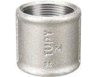 Mufy GW/GW, gwint G, żeliwo ocynkowane, seria 270G - Sferaco