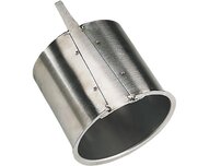 Wkładki INOX 304 do rur PEHD PN10 DN80nom DN90tube, seria 98607 - Sferaco