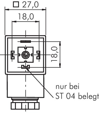 Cewka 12 V DC, forma konstrukcyjna D1, rozmiar wtyczki 3