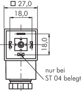 Cewka 12 V DC, forma konstrukcyjna D1, rozmiar wtyczki 3