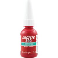 LOCTITE 290 10 ml - Penetrujący klej anaerobowy do zabezpieczania połączeń gwintowych, średnio/trudno demontowalny, zielony
