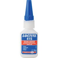LOCTITE 415 20 g - Klej cyjanoakrylanowy (błyskawiczny) do metali, bezbarwny/przezroczysty