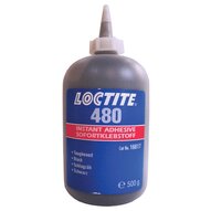 LOCTITE 480 500 g - Klej cyjanoakrylanowy (błyskawiczny), wzmocniony, czarny