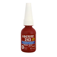 LOCTITE 243 10 ml - Klej anaerobowy do zabezpieczania połączeń gwintowych, średnio demontowalny, niebieski