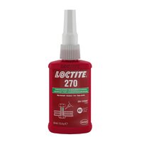 LOCTITE 270 50 ml - Klej anaerobowy do zabezpieczania połączeń gwintowych, trudno demontowalny, zielony