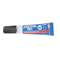 LOCTITE 401 3 g - Uniwersalny klej cyjanoakrylanowy (błyskawiczny), bezbarwny/przezroczysty