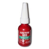 LOCTITE 603 10 ml - Anaerobowy klej do mocowania metalowych części współosiowych, trudno demontowalny, zielony