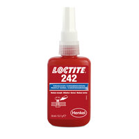 LOCTITE 242 50 ml - Klej anaerobowy do zabezpieczania połączeń gwintowych, średnio demontowalny, niebieski