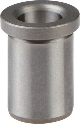 Tulejka wiertarska z kołnierzem 9,3x20 mm - DIN 172, zaokrąglona obustrononnie (kształt B)