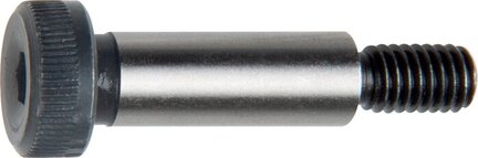 Śruba pasowana ISO 7379, 4x4 mm-M3, stal błyszcząca (czarna) 12.9