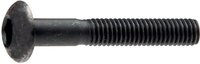 Śruba z łbem kulistym ISO7380-1, M4x30, stal błyszcząca