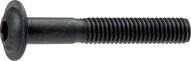 Śruba z łbem kulistym z kołnierzem ISO7380-2, M3x8, stal błyszcząca 10.9