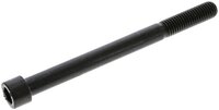 Śruba z łbem walcowym z gniazdem sześciokątnym DIN 912, M12x140, stal błyszcząca (czarna) 12.9