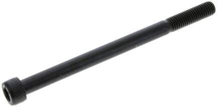 Śruba z łbem walcowym z gniazdem sześciokątnym DIN 912, M10x140, stal błyszcząca (czarna) 12.9