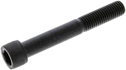 Śruba z łbem walcowym z gniazdem sześciokątnym DIN 912, M14x100, stal błyszcząca (czarna) 12.9