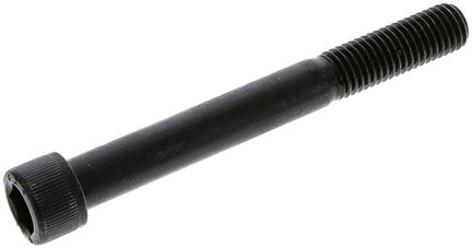 Śruba z łbem walcowym z gniazdem sześciokątnym DIN 912, M14x120, stal błyszcząca (czarna) 12.9