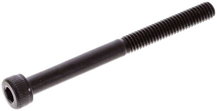 Śruba z łbem walcowym z gniazdem sześciokątnym DIN 912, M4x45, stal błyszcząca (czarna) 12.9