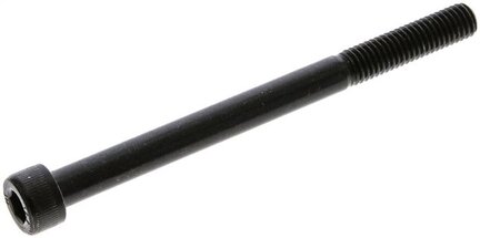 Śruba z łbem walcowym z gniazdem sześciokątnym DIN 912, M8x100, stal błyszcząca (czarna) 12.9